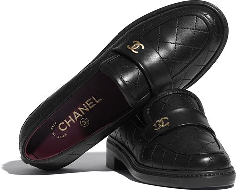 chanel loafer shoes|chanel platform loafers.